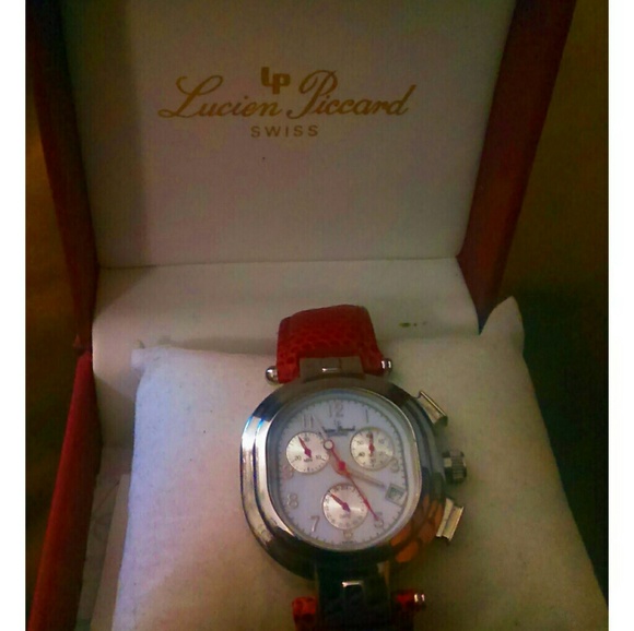 Rare Unisex Lucian Piccard Chronograph,quartz